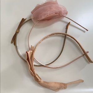 Trio of feminine headbands from J Crew.